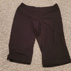Black Capri dress pants